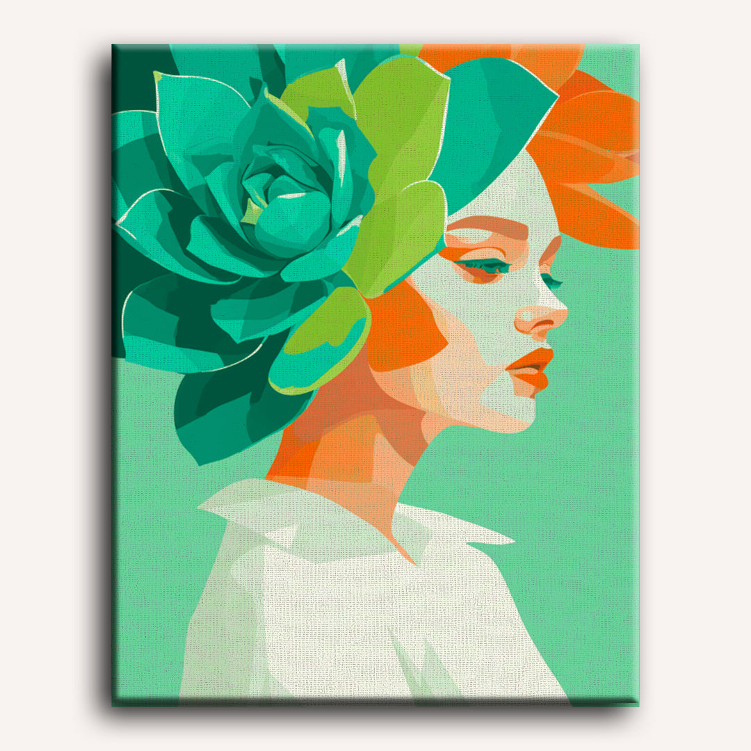 Modern Nymph | Paint by Numbers