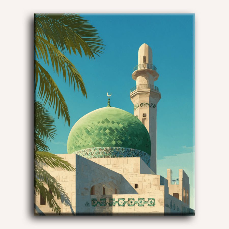 Mosque | Paint by Numbers