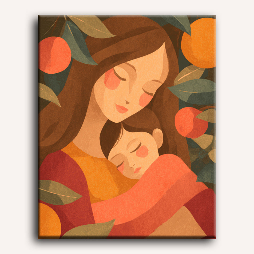 Mother and Child | Paint by Numbers