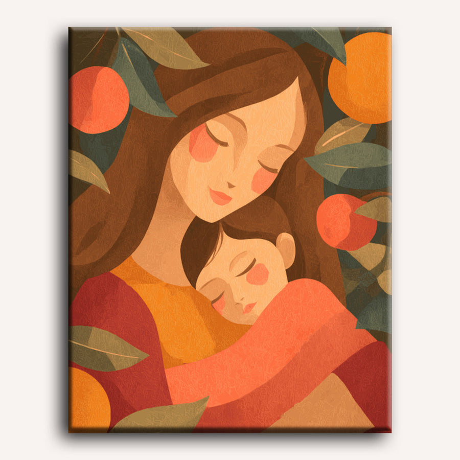 Mother and Child | Paint by Numbers
