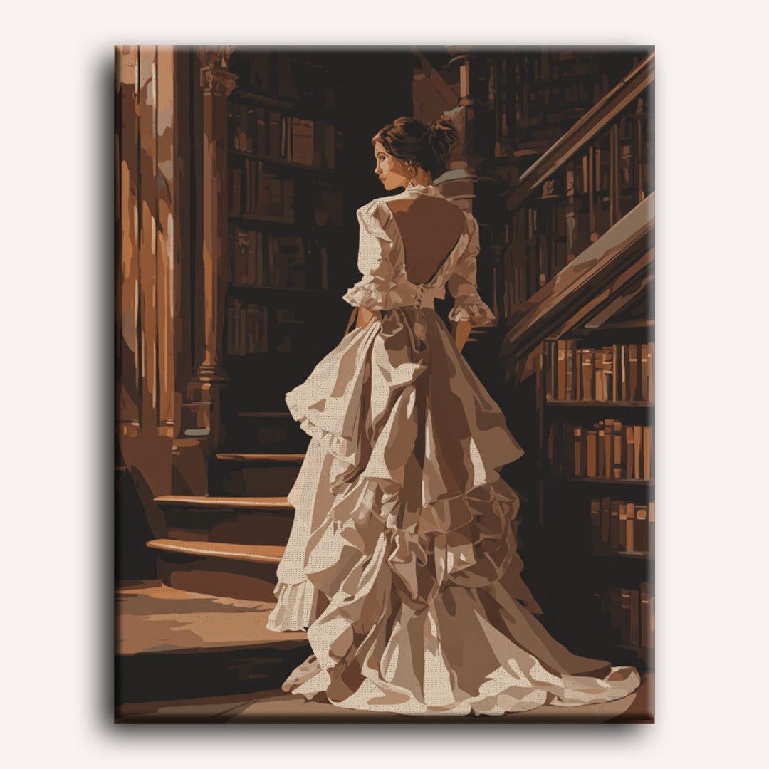 Mysterious Lady | Paint by Numbers