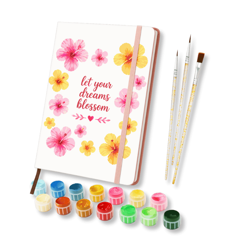 Tropical Blossoms | Paint by Numbers