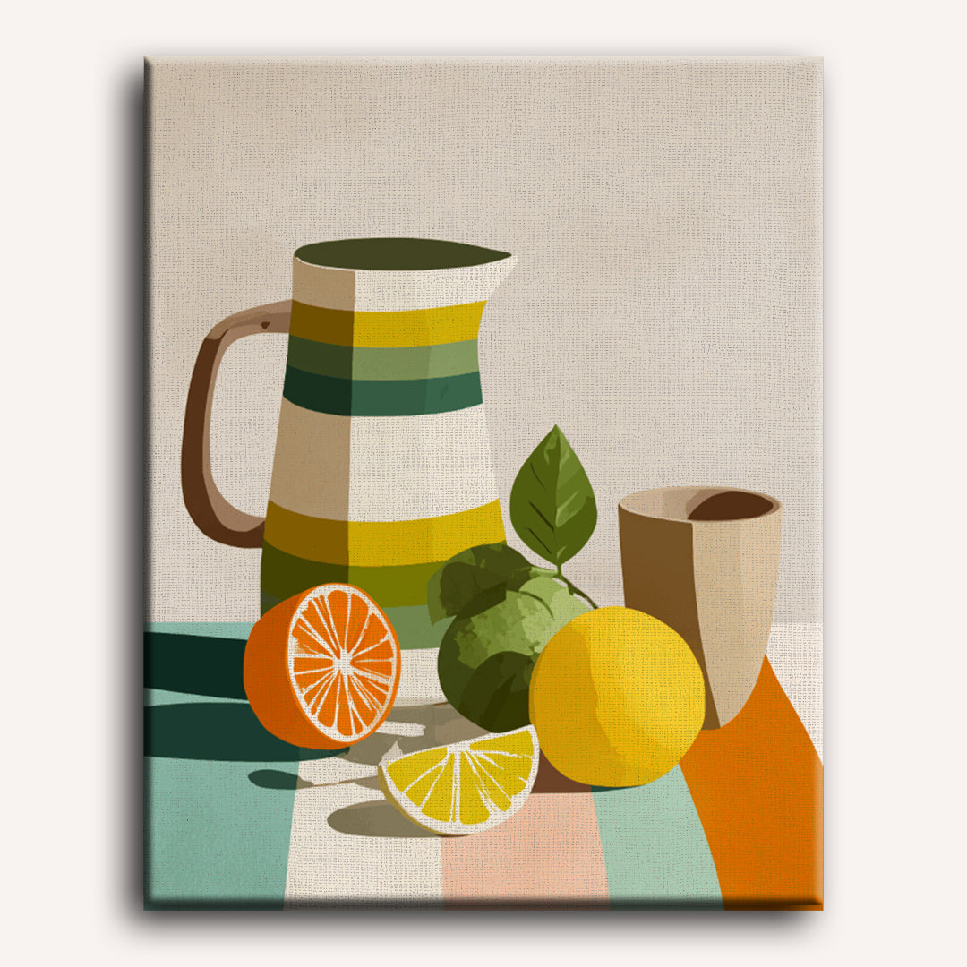Orange Crush Interior | Paint by Numbers
