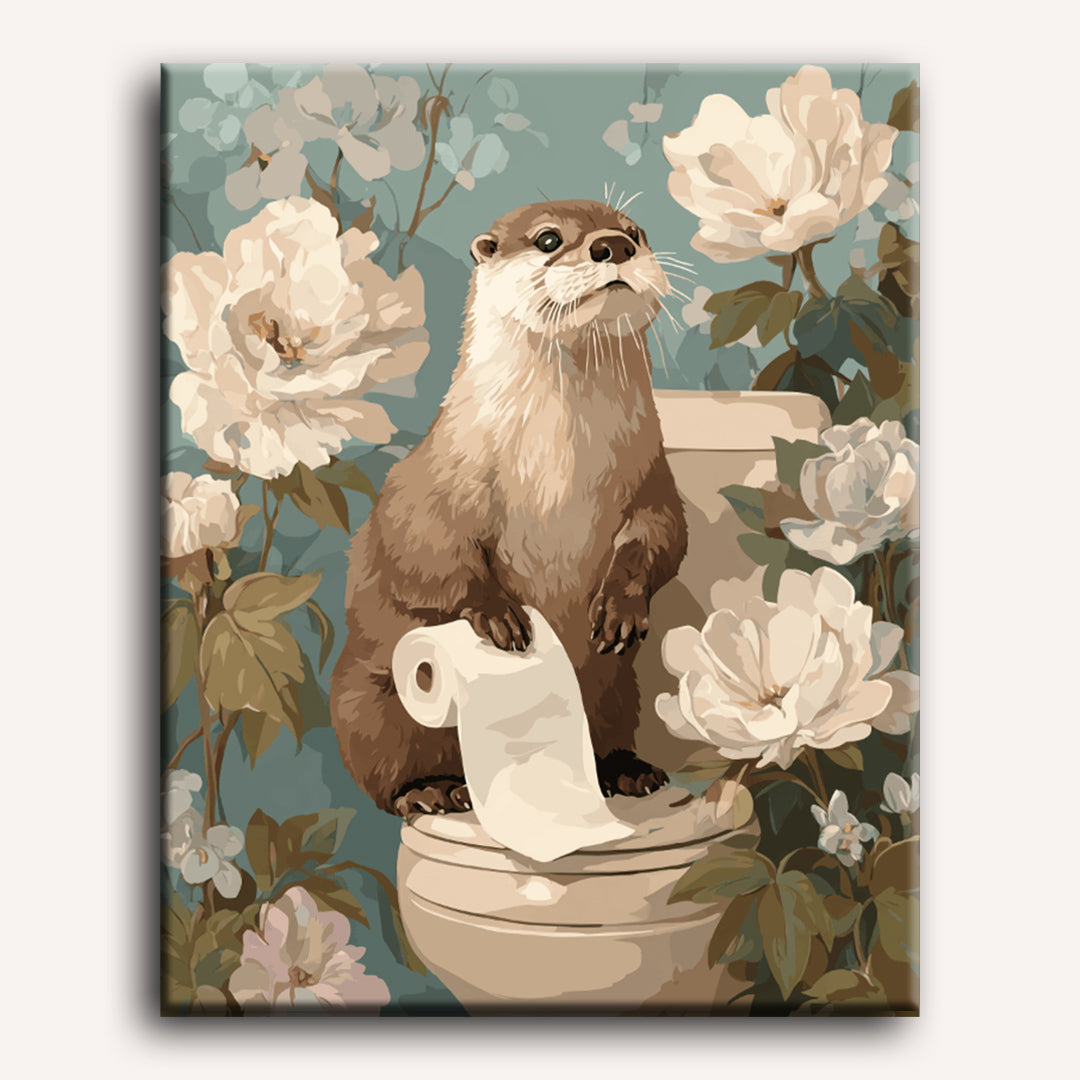 Otter the Helper | Paint by Numbers