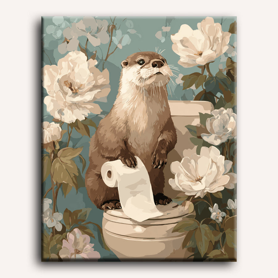 Otter the Helper | Paint by Numbers