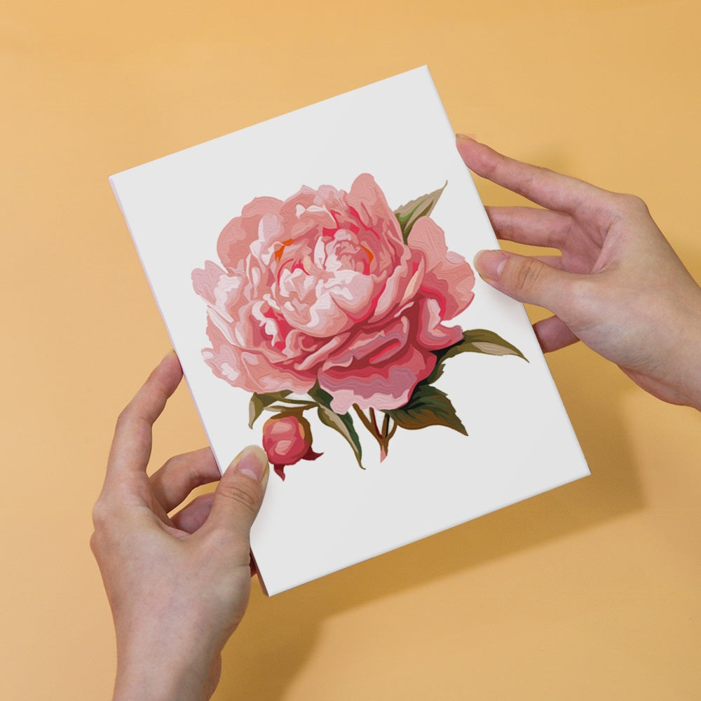 6 Mini Paintings | Flowers Set