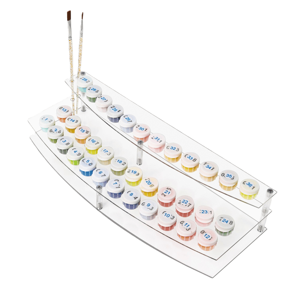 Paint & Brush Holder | Paint by Numbers
