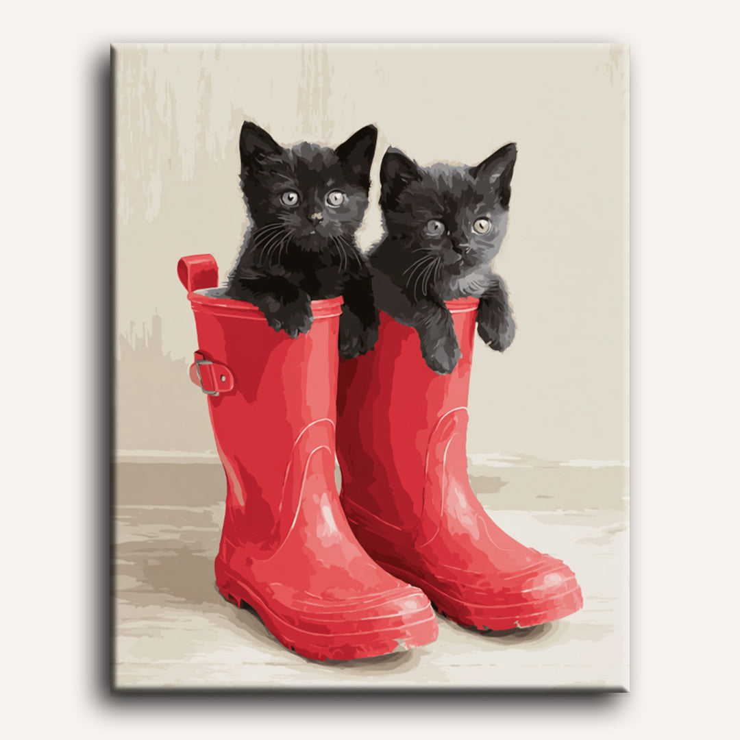 Pair of Cuteness Set | Paint by Numbers
