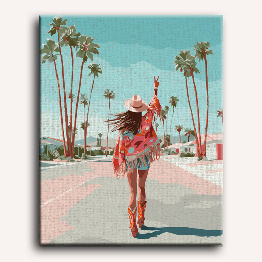 Party in the Desert | Paint by Numbers