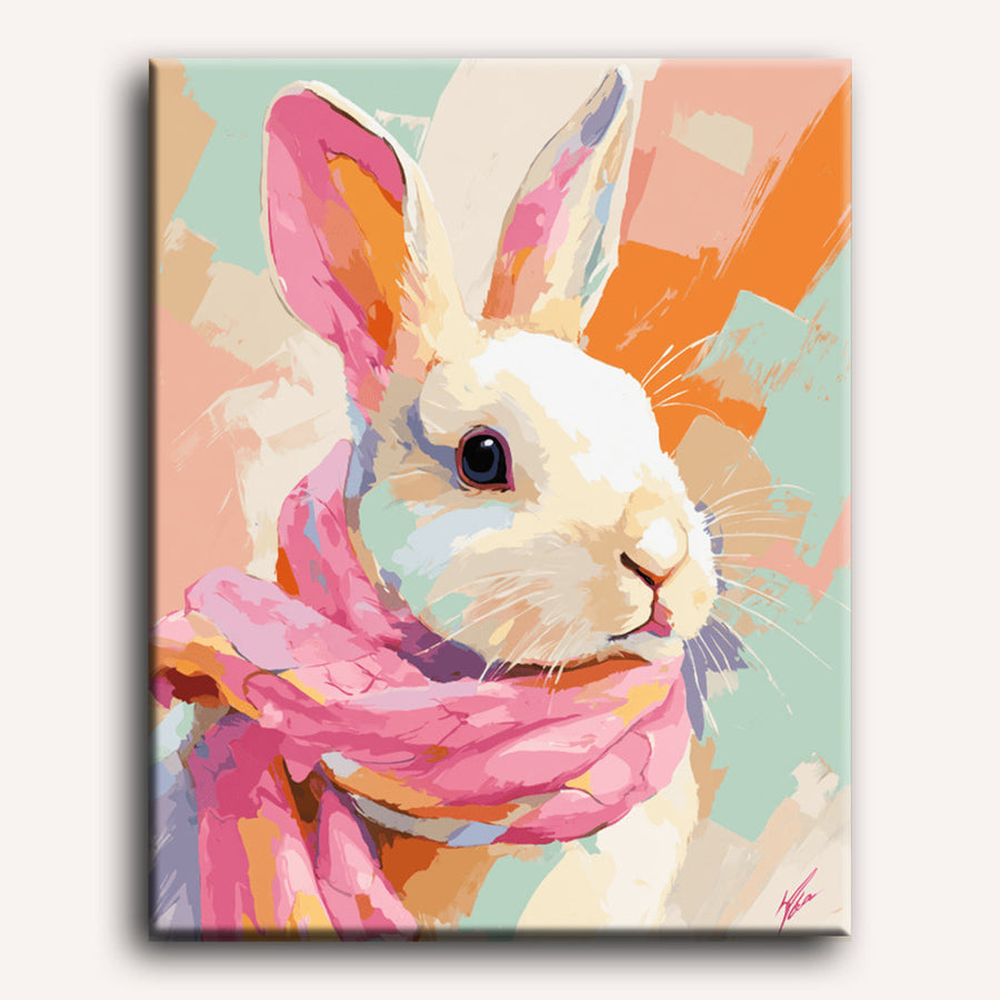 Pastel Bunny | Paint by Numbers