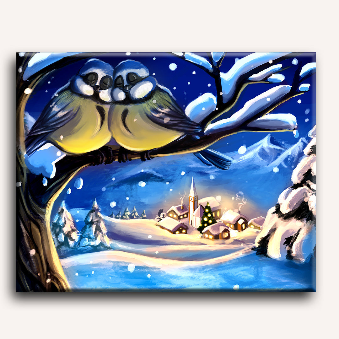 Peaceful Winter Time | Paint by Numbers