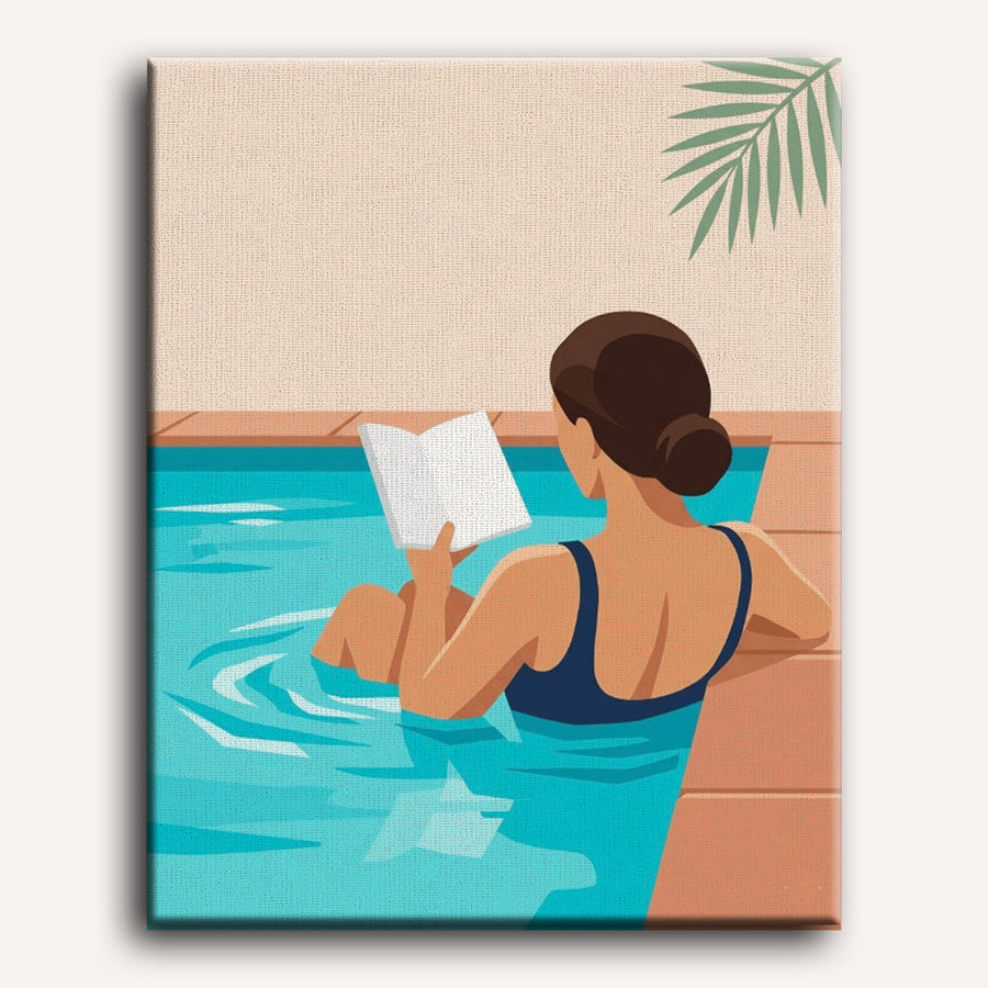 Peaceful Reading | Paint by Numbers