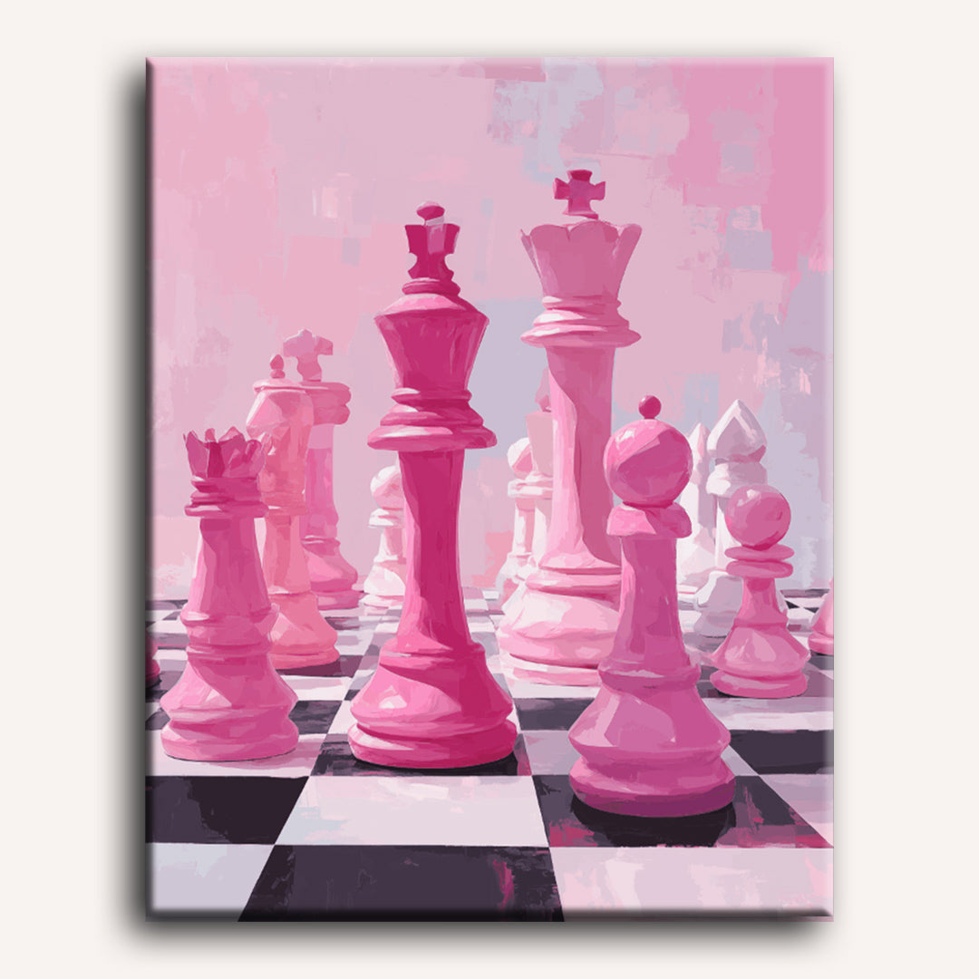 Pink Gambit | Paint by Numbers