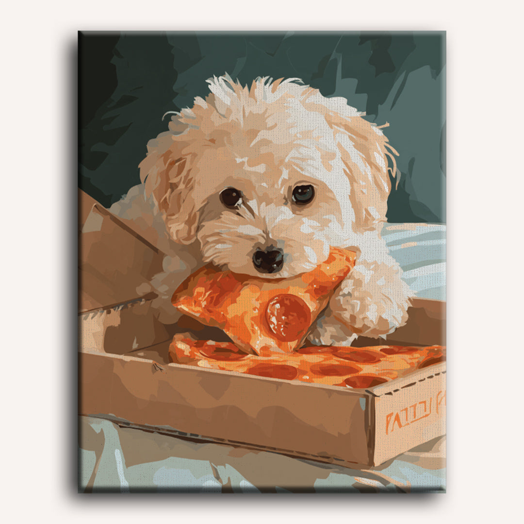 Pizza Lover | Paint by Numbers