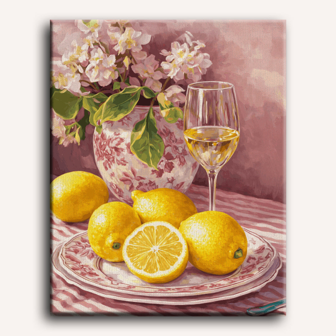 Porcelain in Pink | Paint by Numbers