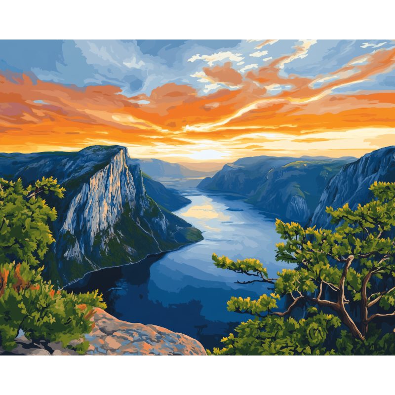 Preikestolen | Paint by Numbers