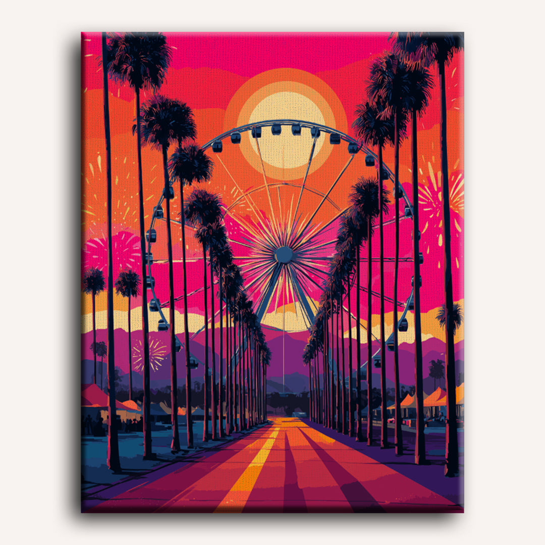 Road to the Festival | Paint by Numbers