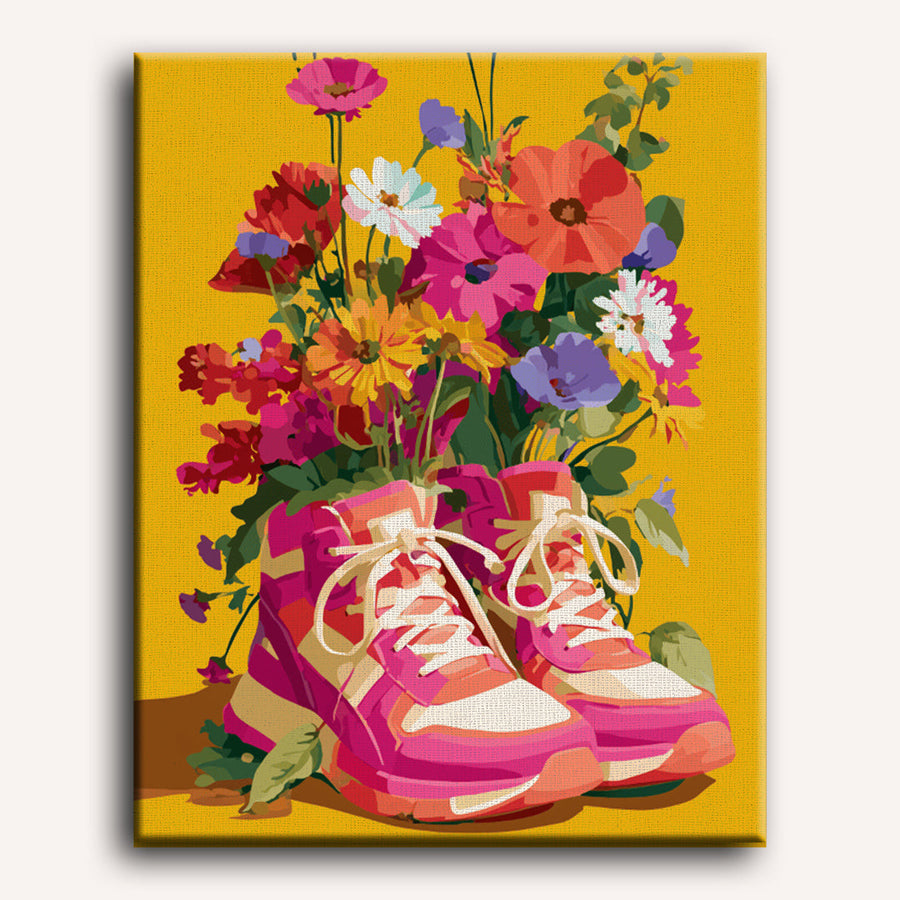 Run into Spring | Paint by Numbers
