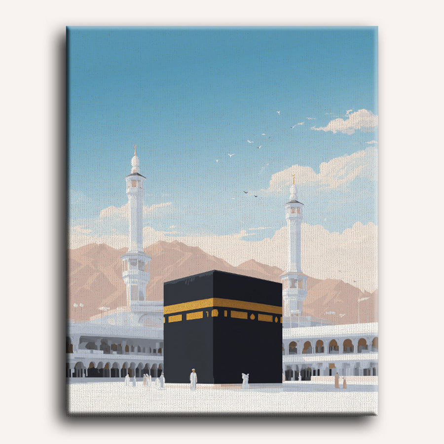 Sacred Kaaba | Paint by Numbers