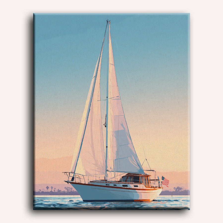 Sailing | Paint by Numbers