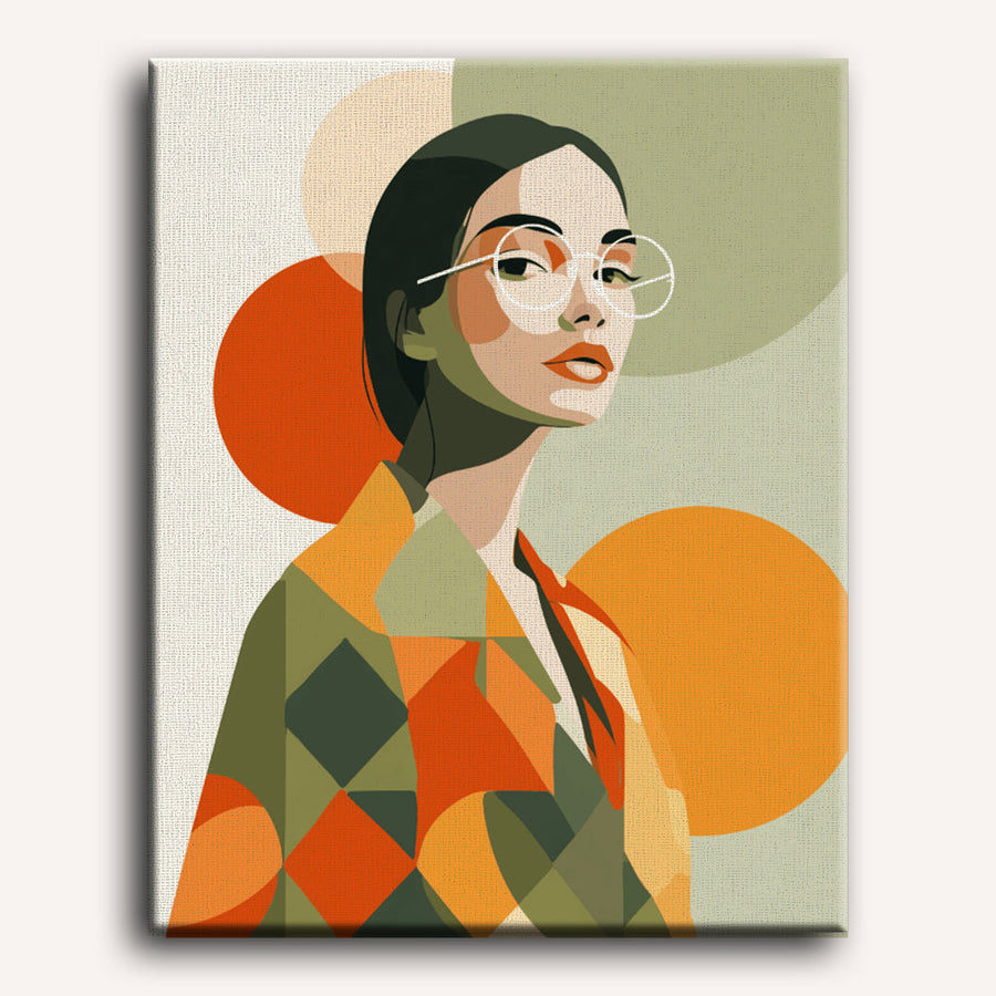 Scandinavian Girl | Paint by Numbers