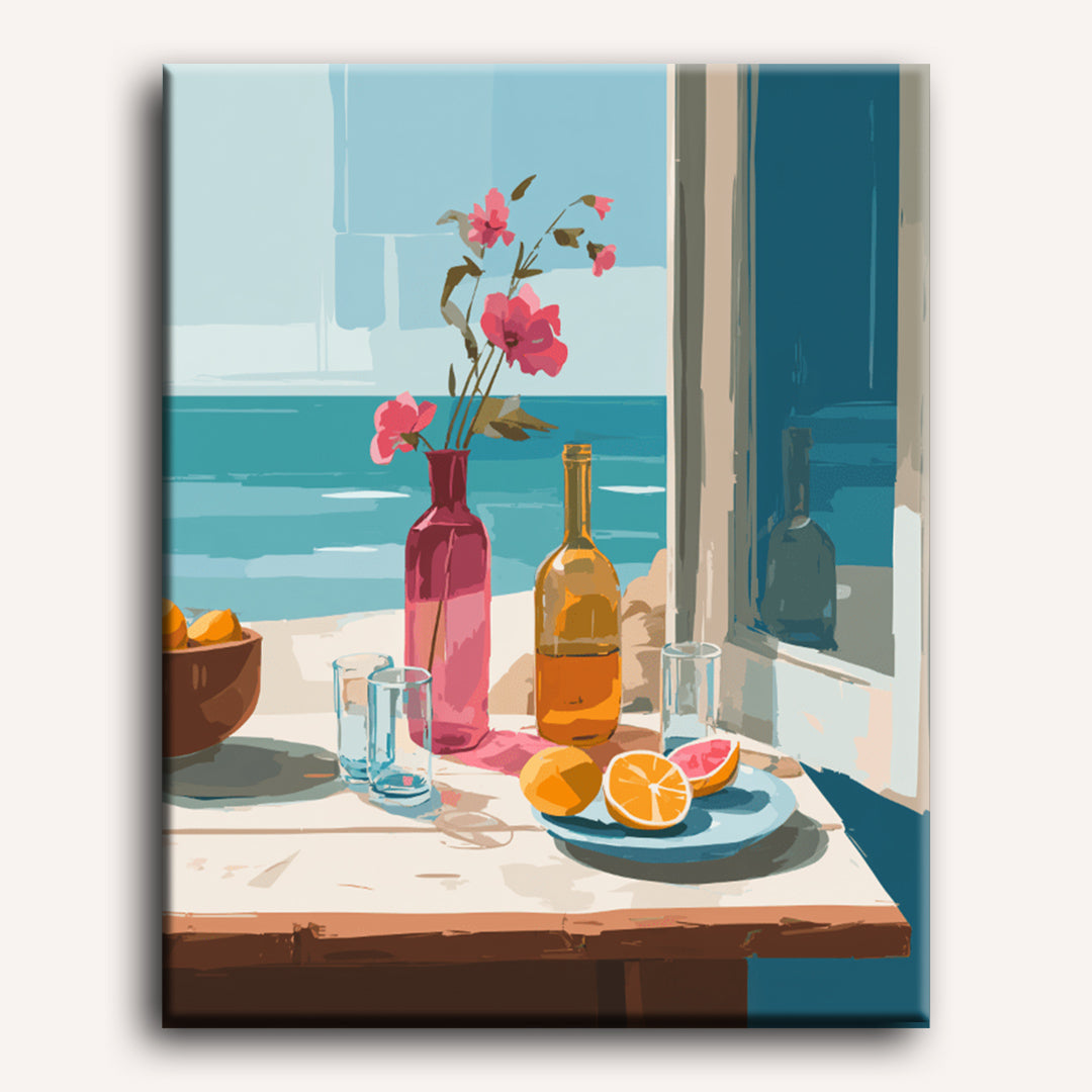 Seaside Still Life | Paint by Numbers