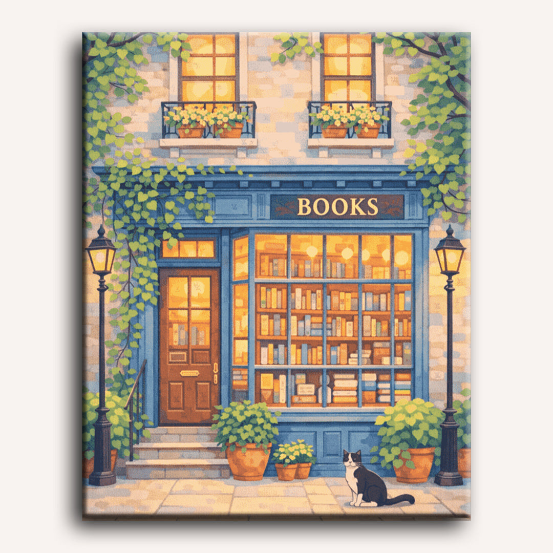 Secret Bookstore | Paint by Numbers