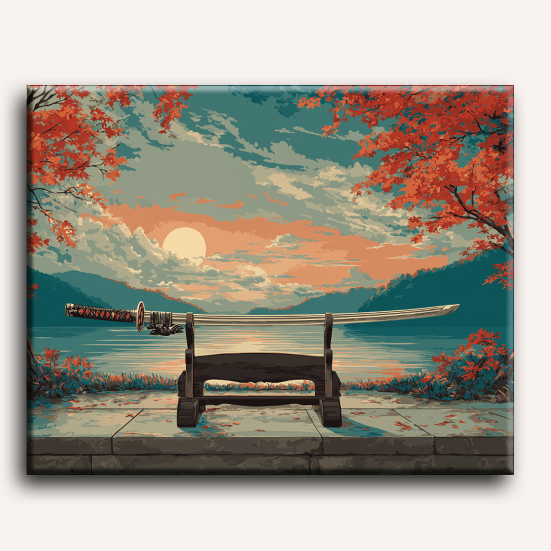 Shine of Katana | Paint by Numbers