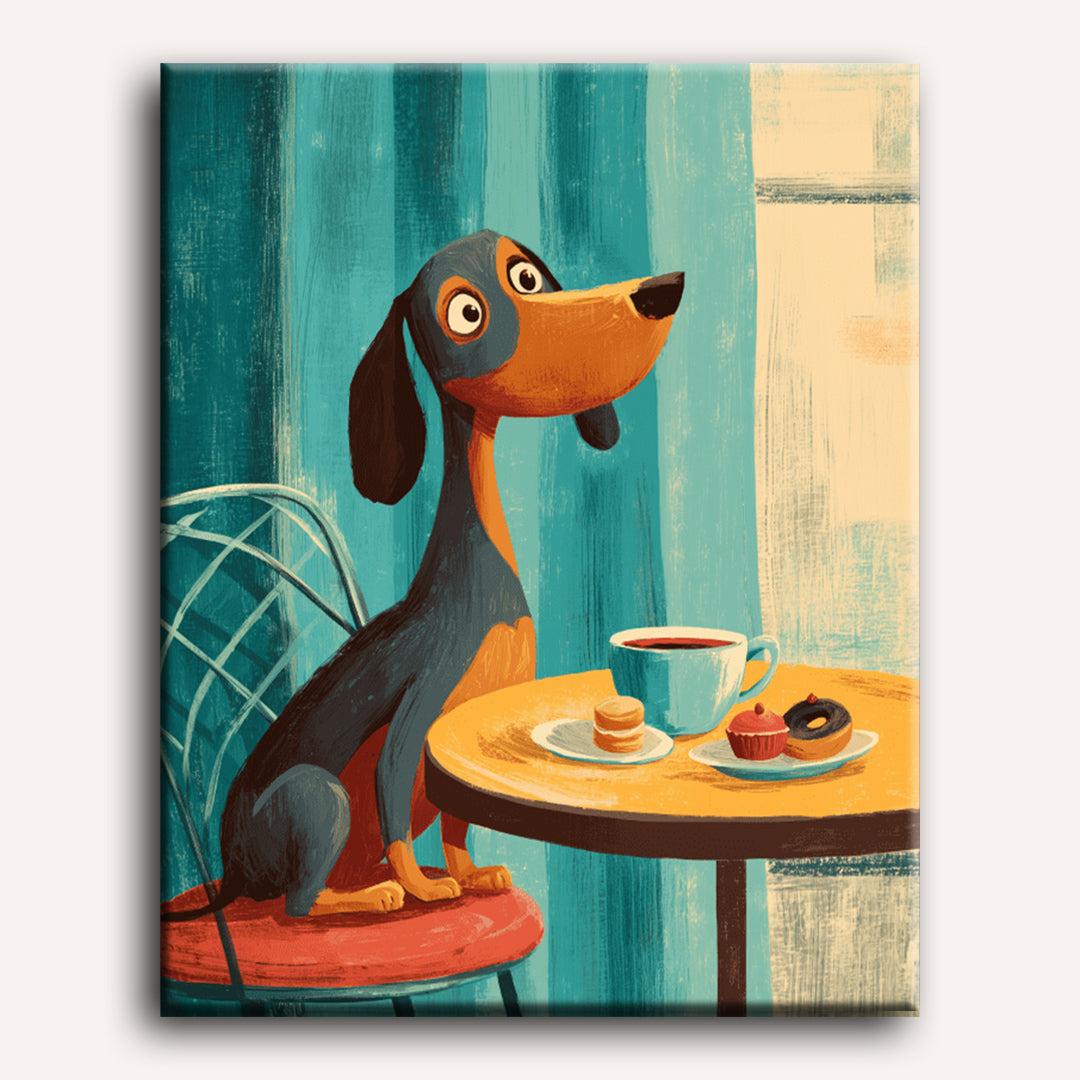 Sip and Sit | Paint by Numbers