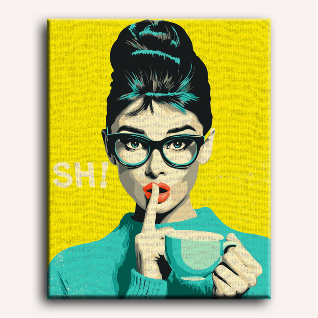 Sip in Silence | Paint by Numbers