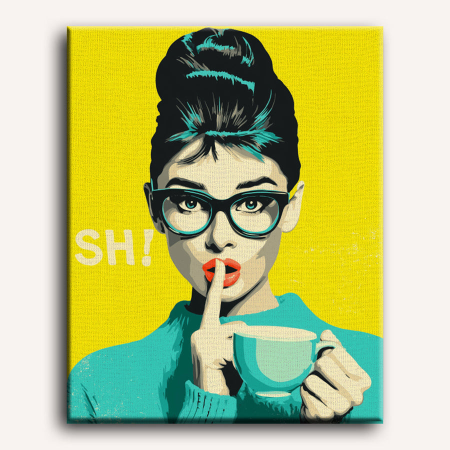 Sip in Silence | Paint by Numbers