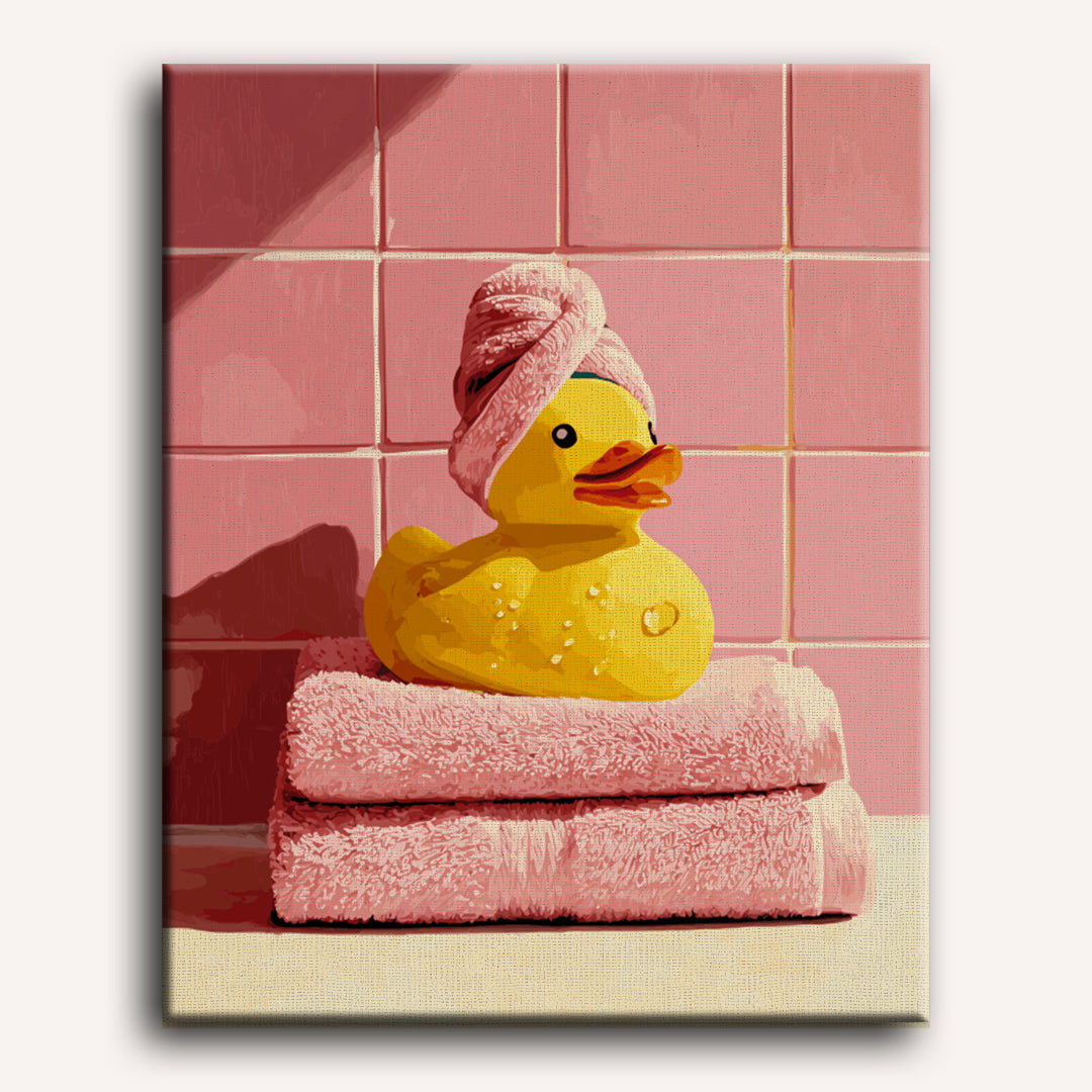 Spa Duck | Paint by Numbers