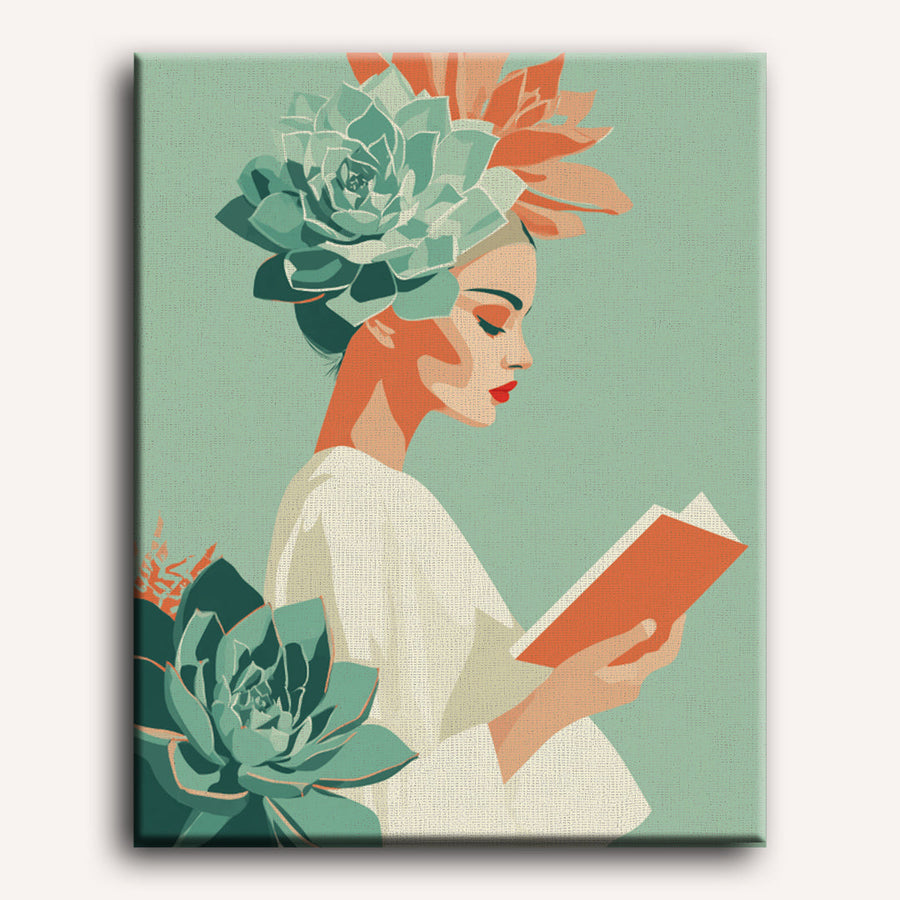 Spring Goddess | Paint by Numbers