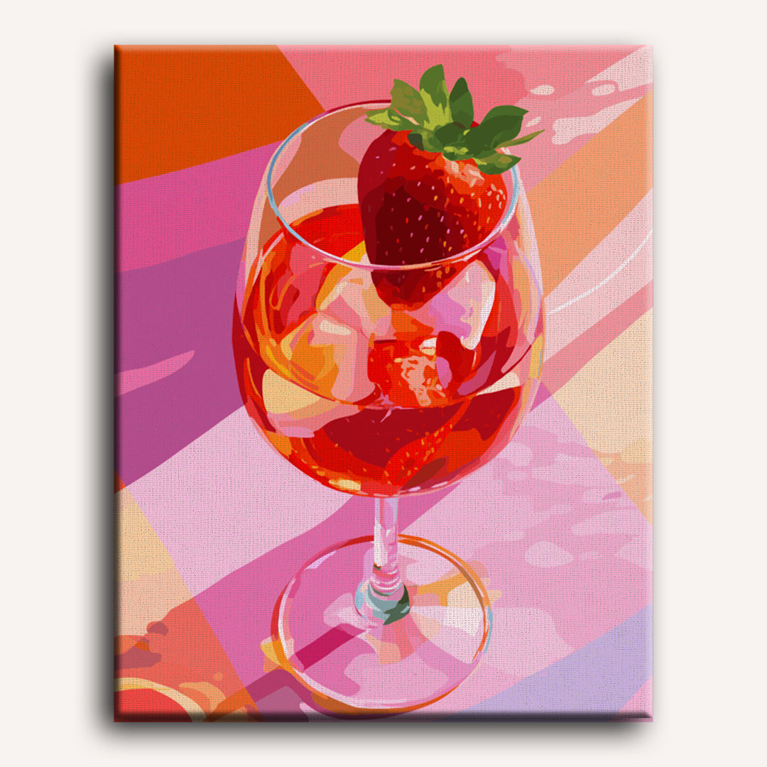 Strawberry Taste | Paint by Numbers