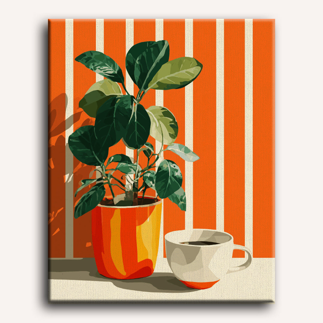 Striped Moments | Paint by Numbers