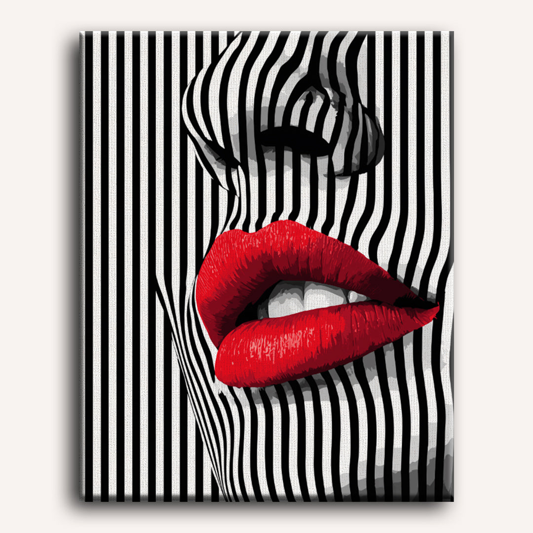 Striped Seduction | Paint by Numbers