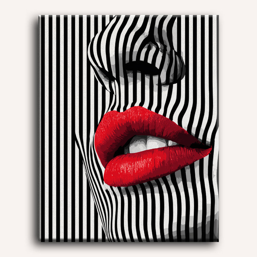 Striped Seduction | Paint by Numbers