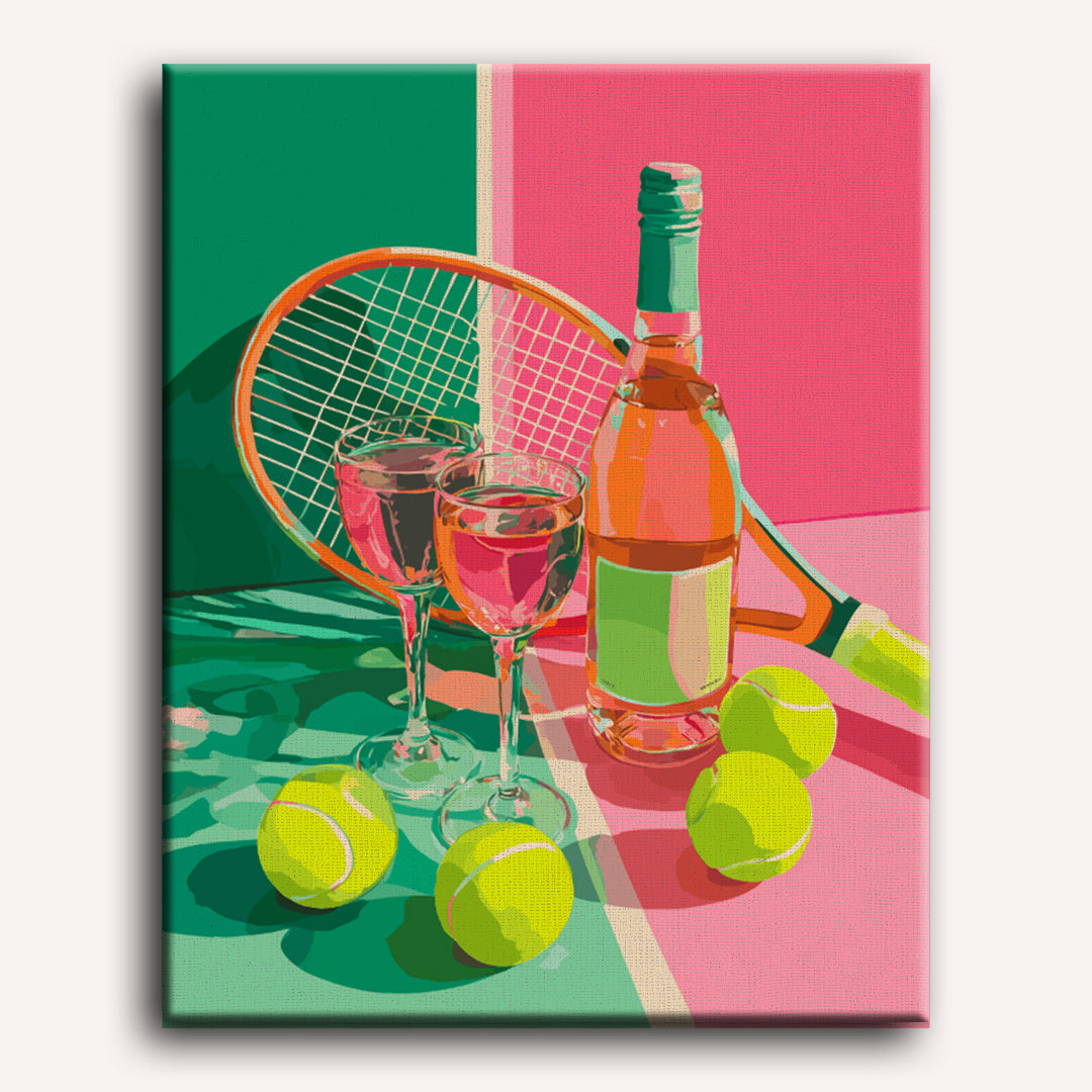 Summer Serve | Paint by Numbers