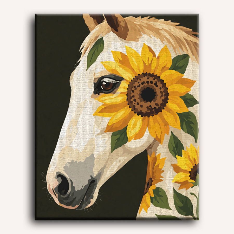 Sunflower Mare | Paint by Numbers