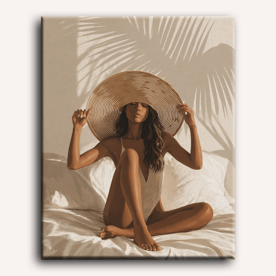 Sunlit Muse | Paint by Numbers