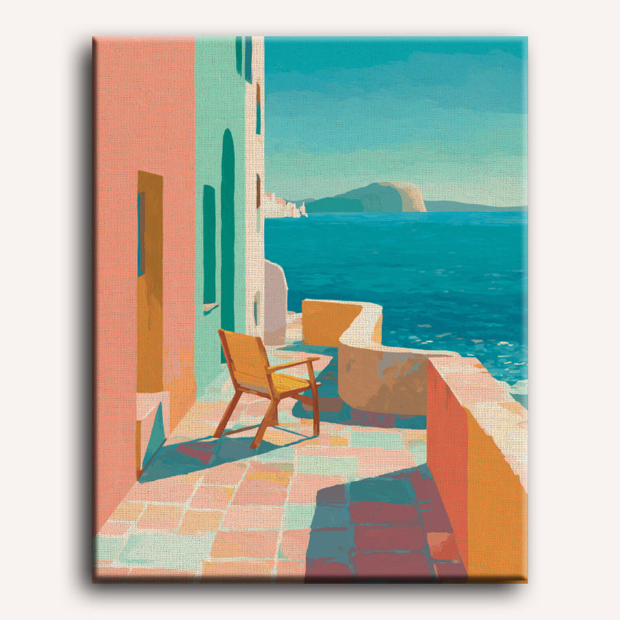 Sunny Patio | Paint by Numbers