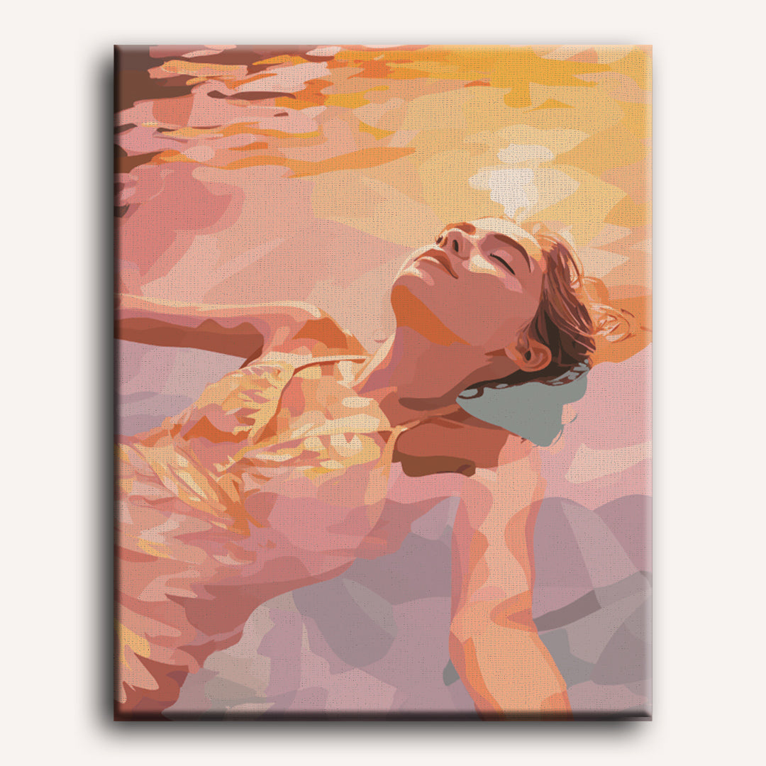 Sunset Float | Paint by Numbers
