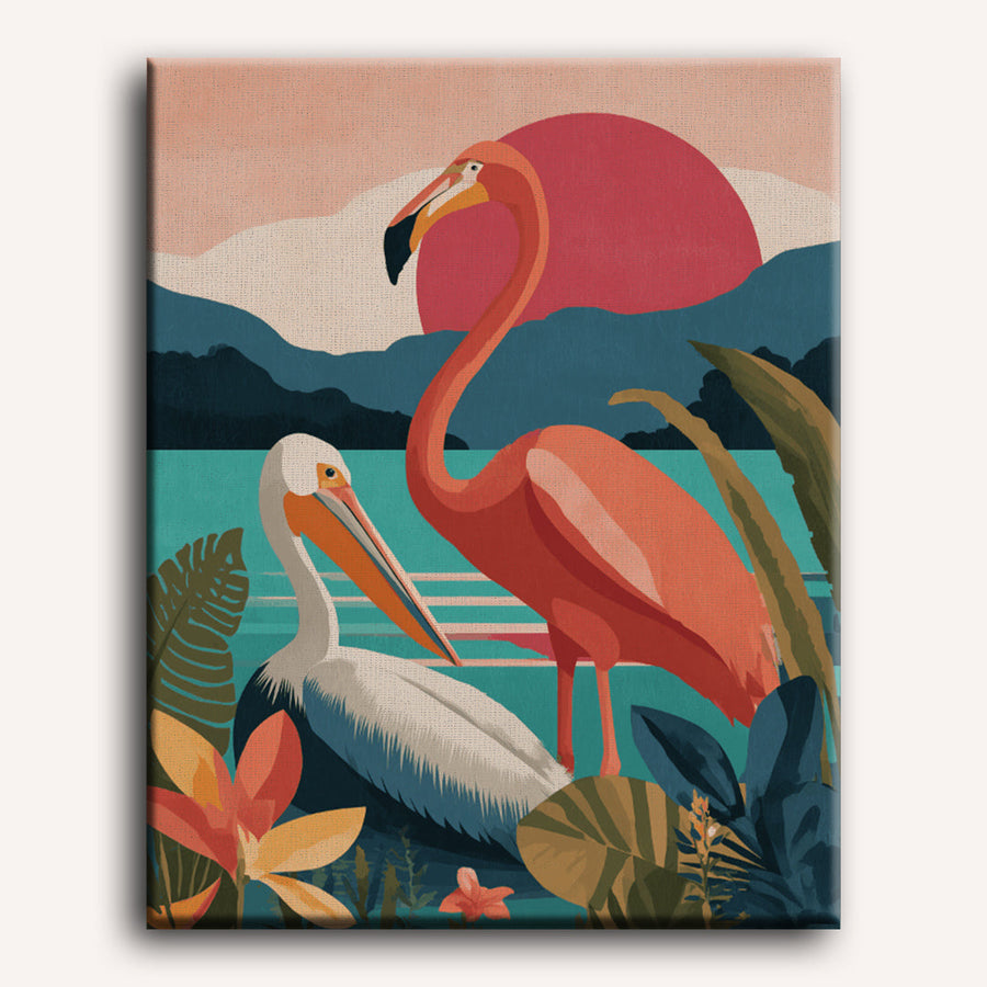 The Coral Horizon | Paint by Numbers