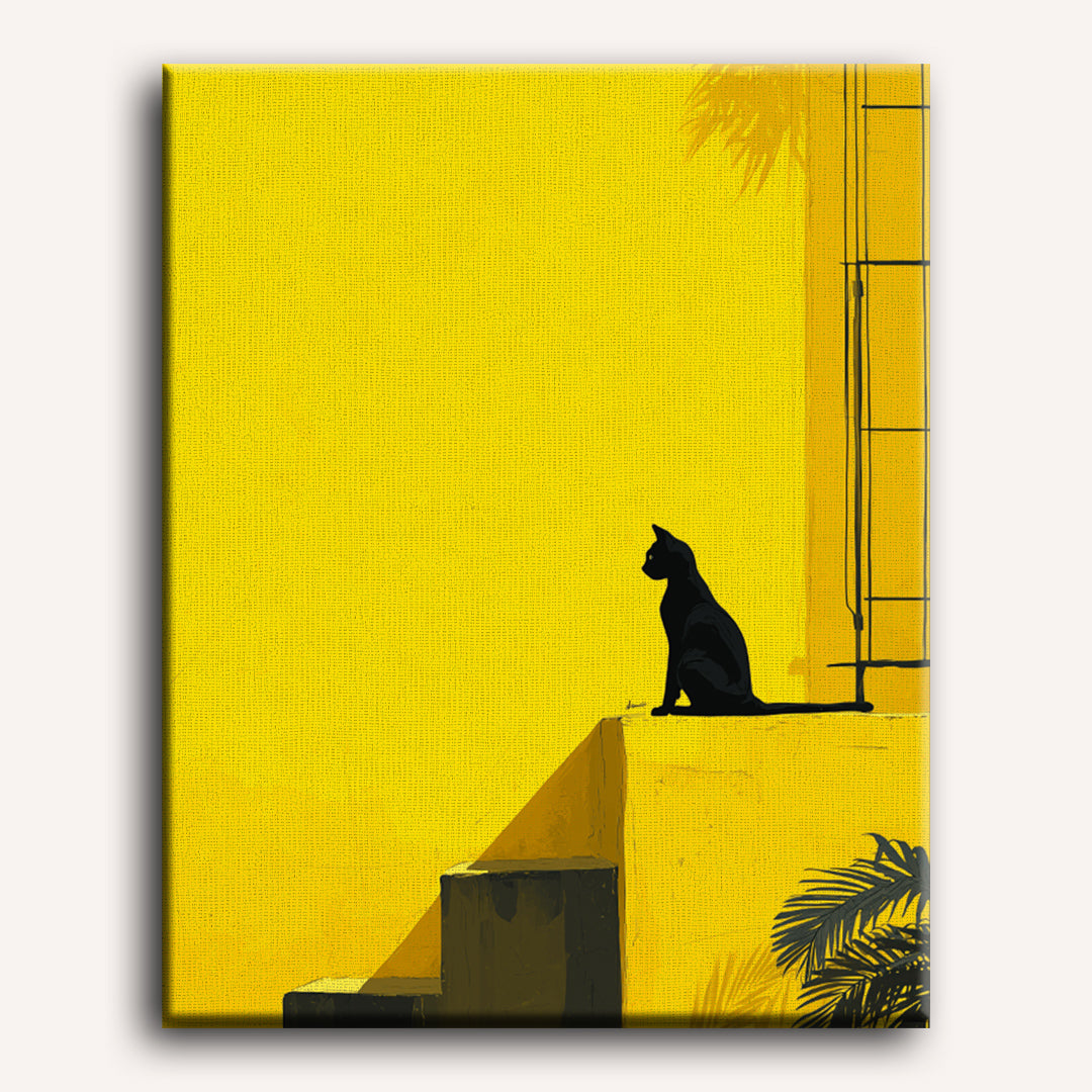The Yellow Wall | Paint by Numbers