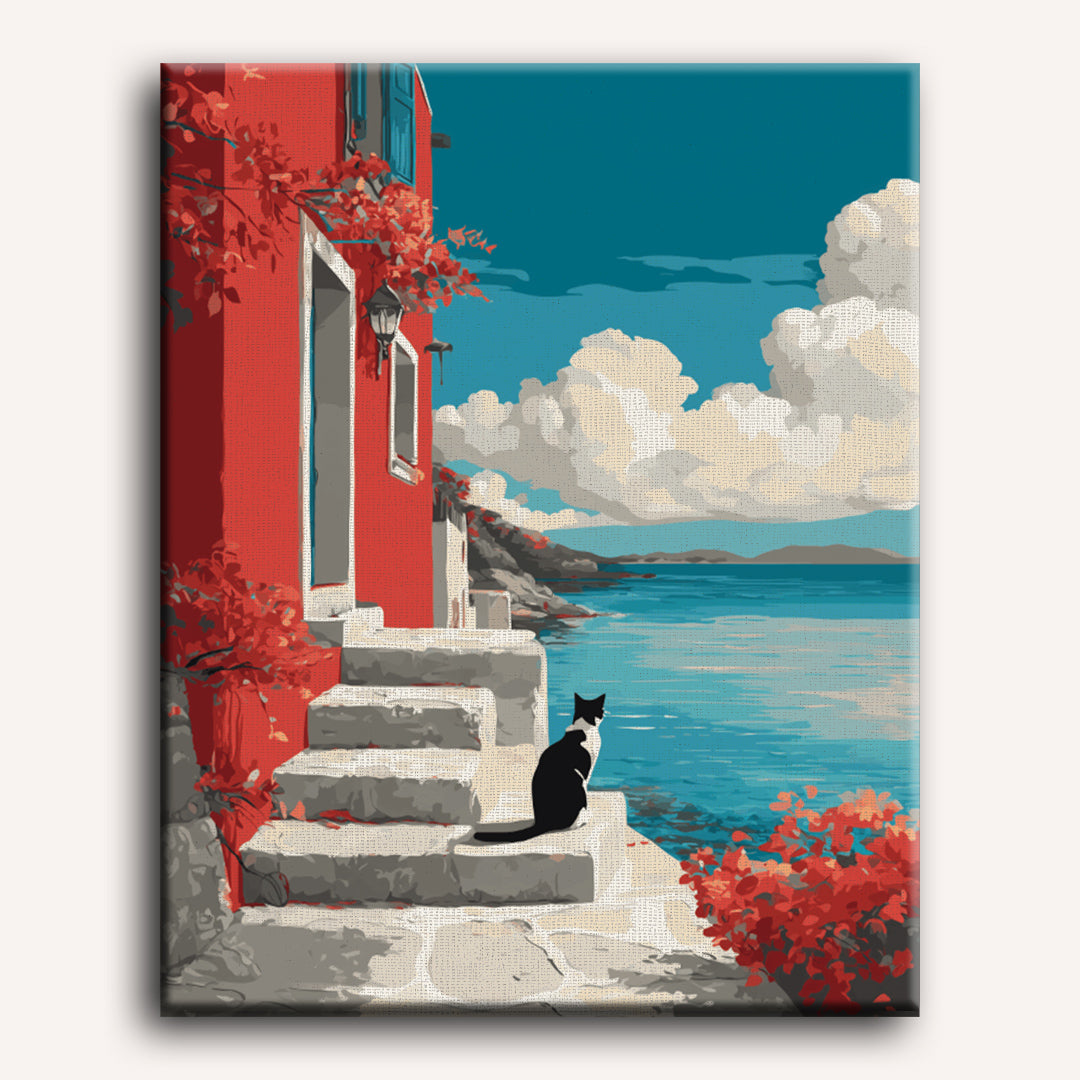 The Red House | Paint by Numbers