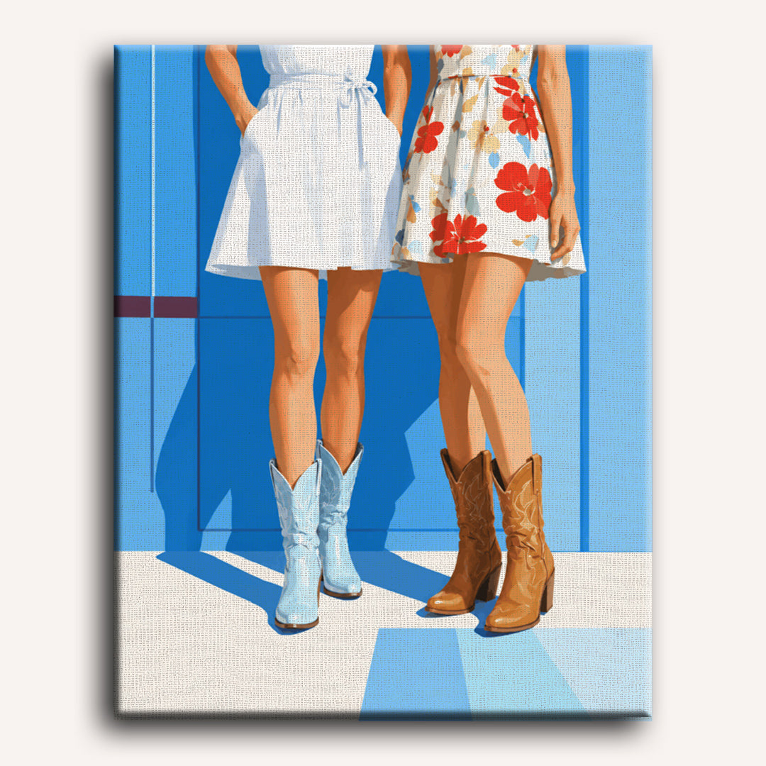 These Boots | Paint by Numbers