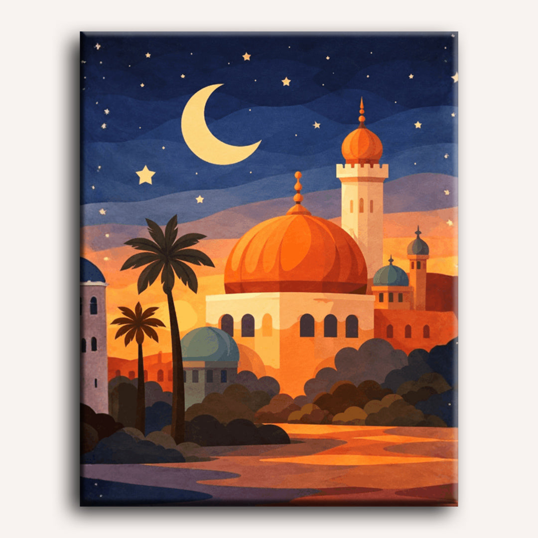 Under the Crescent Moon | Paint by Numbers