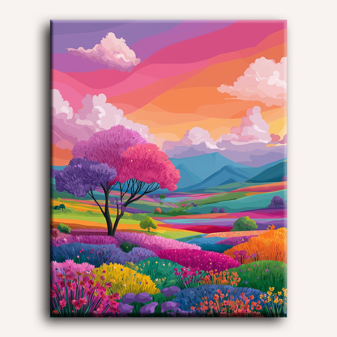 Vibrant Landscape | Paint by Numbers
