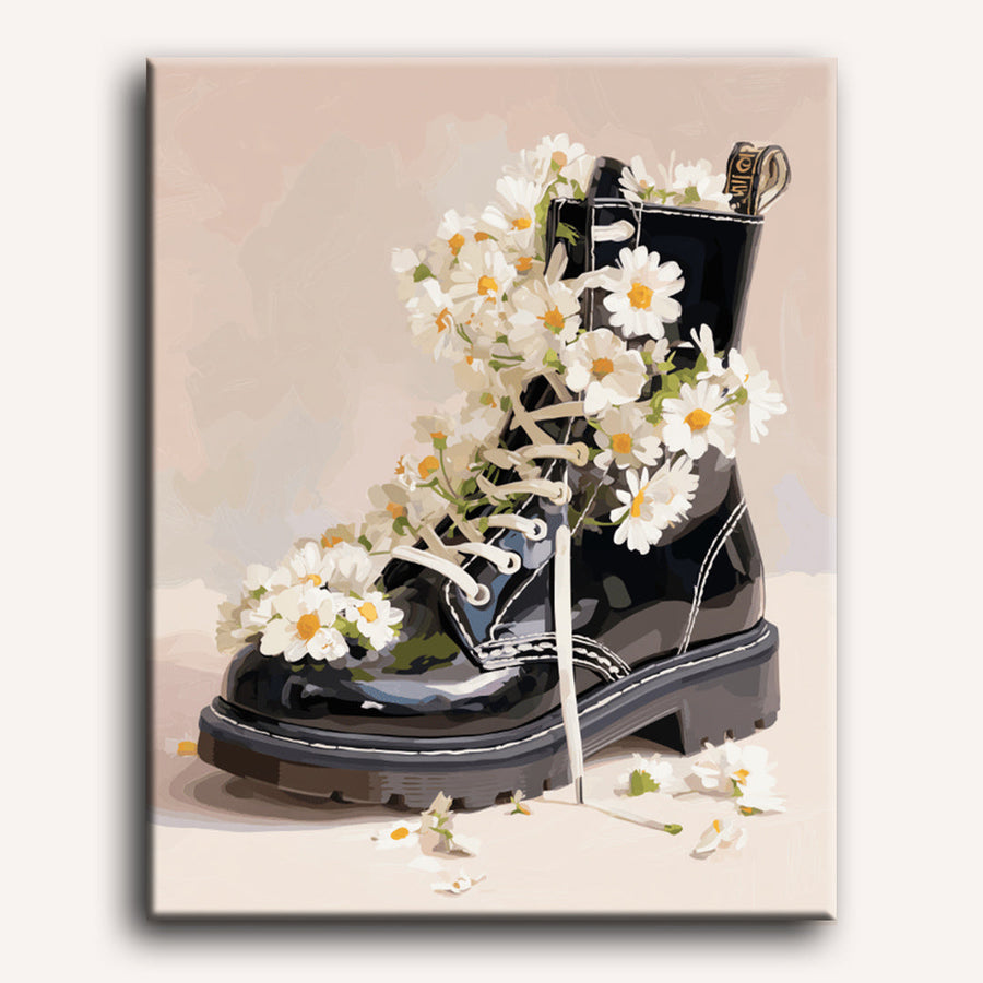 Walking into Spring | Paint by Numbers