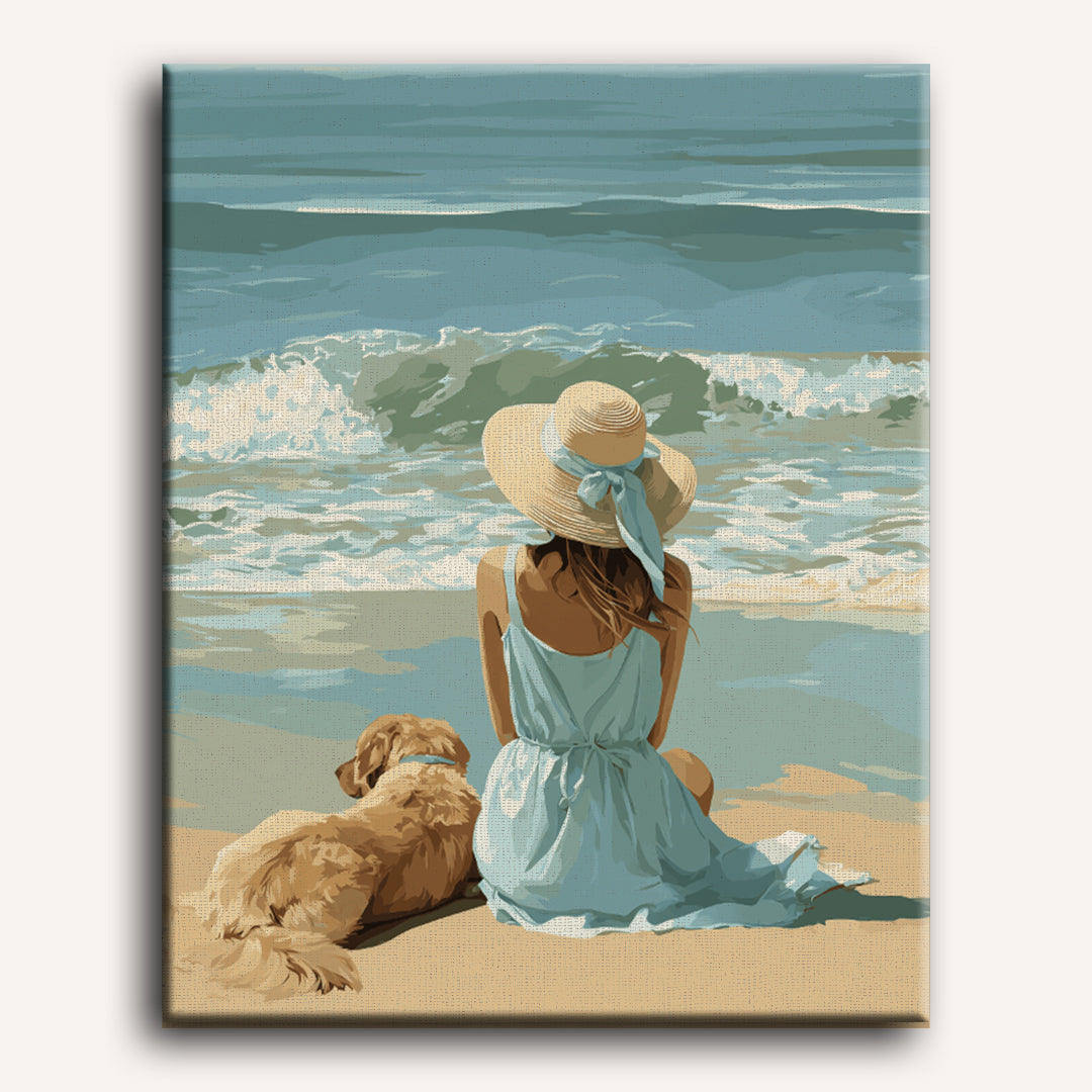 Waves of Calm | Paint by Numbers